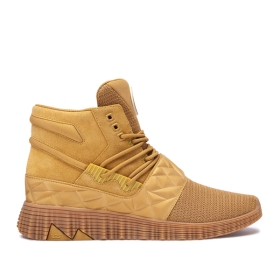 Supra Mens JAGATI Woodthrush/gum High Top Shoes | CA-68047